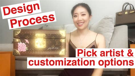 How to Customize Your Own LV Trunk! Pick Your Artist